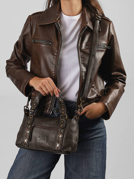 Crossbody Bag Brooklyn Leather Basilic pepper Brown brooklyn BBRO03 other view 1