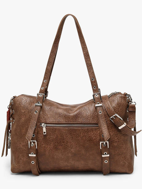 Shoulder Bag Half Logo Desigual Brown half logo 26WAXPAF other view 3