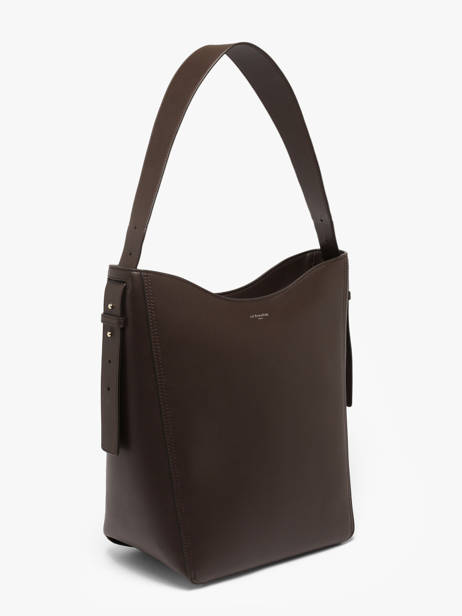 Sac Hobo M Céleste En Cuir Lisse Le tanneur Marron celeste TLES1410 vue secondaire 2