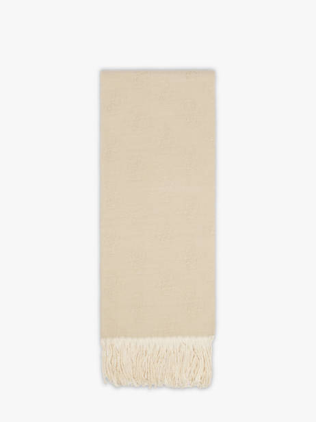 Écharpe Logo Peony 70x180 Guess Beige accessoires 5675POL0