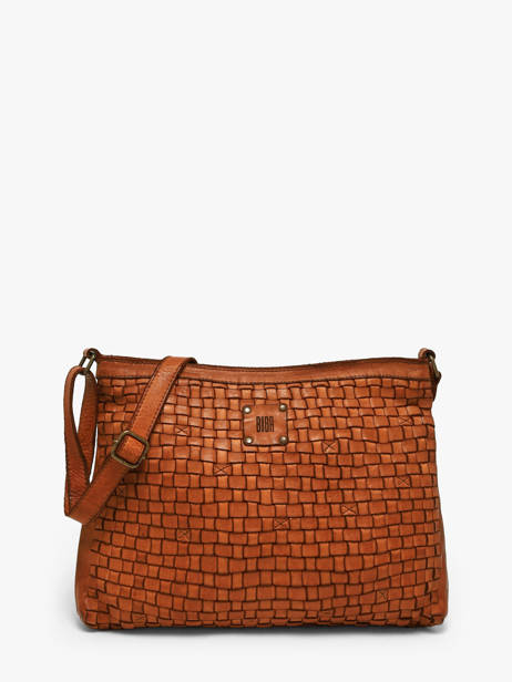 Sac Bandoulière Heritage Cuir Biba Marron heritage KA2
