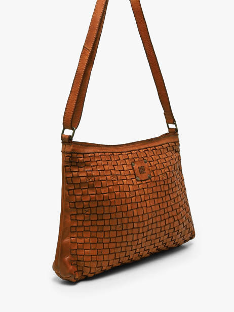 Sac Bandoulière Heritage Cuir Biba Marron heritage KA2 vue secondaire 1