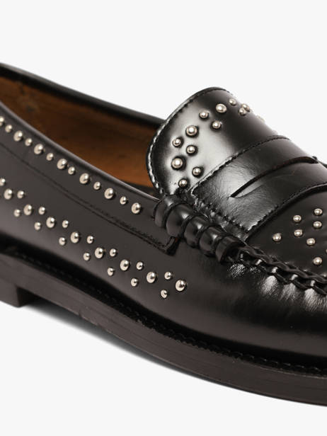 Slippers In Leather Sebago Black women 78118KW other view 2