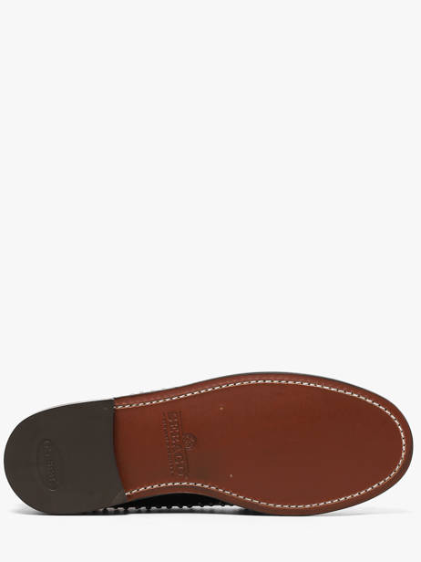 Slippers In Leather Sebago Black women 78118KW other view 4