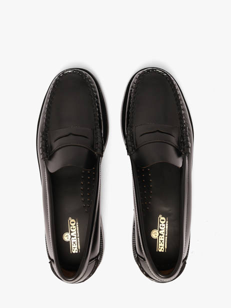 Slippers In Leather Sebago Black women 7001530 other view 3