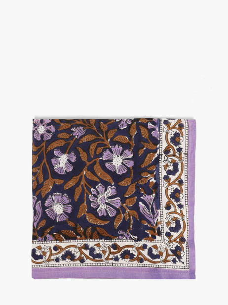Petit Foulard N°115 50x50 Byzantine Noir foulard 115 vue secondaire 1