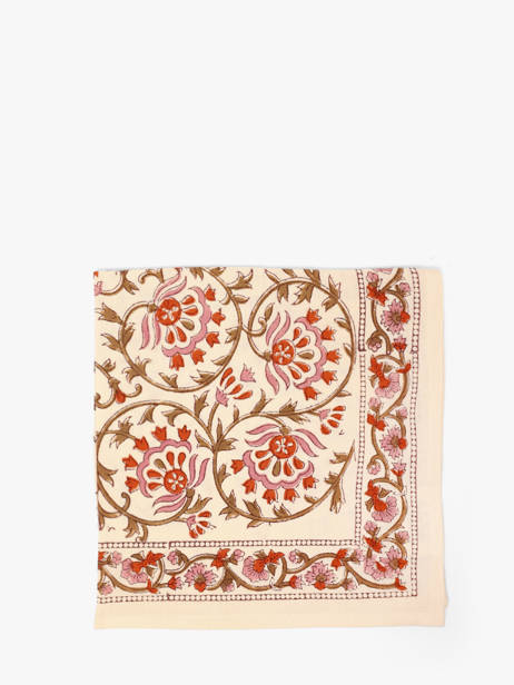 Petit Foulard Alexane 50x50 Byzantine Rouge foulard ALE vue secondaire 1