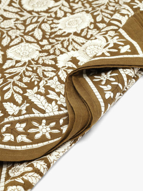 Grand Foulard Antioche 100x100 Byzantine Vert foulard ANT vue secondaire 2