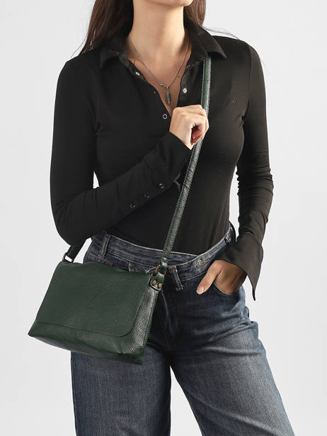 Sac Bandoulière Soft Mandoline Vert soft MD5239 vue secondaire 1