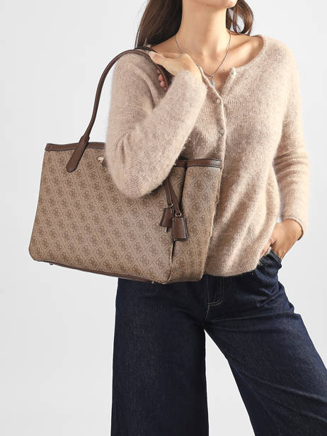 Shoulder Bag Lindsey Guess Beige lindsey SG974923 other view 1