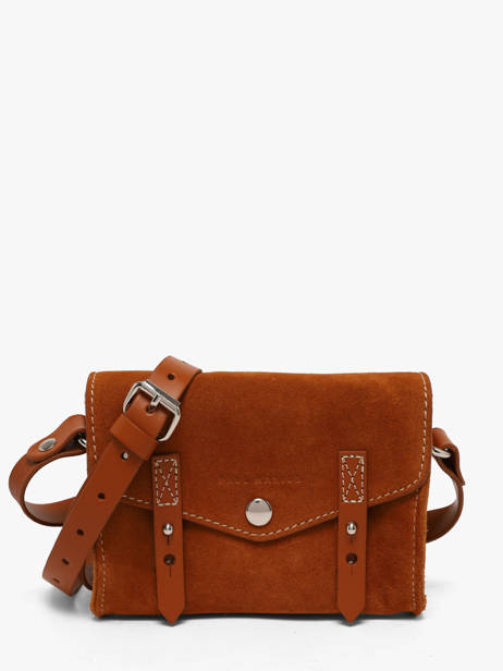 Sac Bandoulière La Suite Cuir Paul marius Orange la suite MINISUI