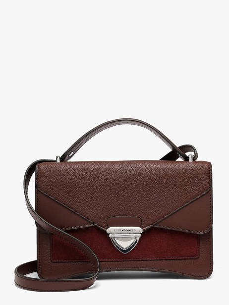 Sac Bandoulière La Suite Cuir Paul marius Rouge la suite MGEORSUI