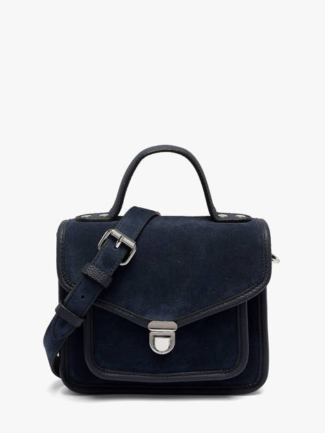 Sac Bandoulière La Suite Cuir Paul marius Bleu la suite GEORXSUI
