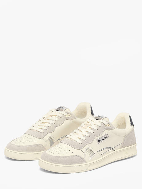 Sneakers In Leather Faguo White men 25CG3113 other view 1