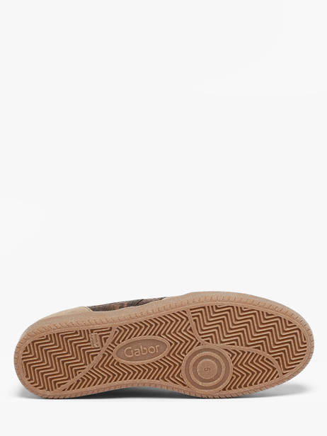 Sneakers In Leather Gabor Beige women 6 other view 4