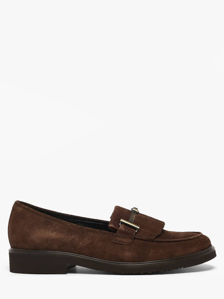 Moccasins In Leather Gabor Brown women 2