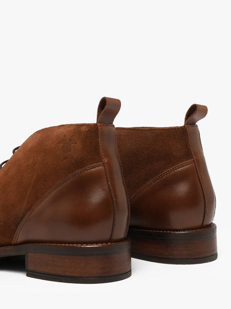 Boots In Leather Kost Brown men B0100C other view 2
