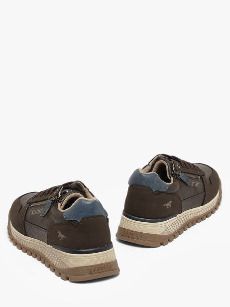 Sneakers Mustang Brown men M0021002 other view 2