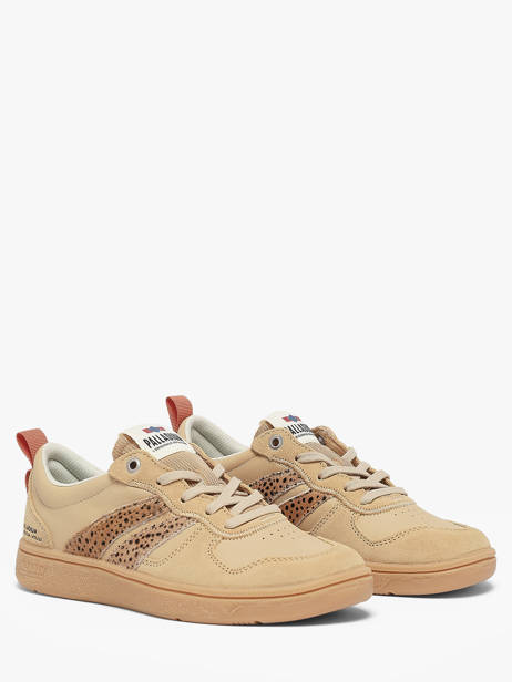 Sneakers In Leather Palladium Beige women 74485257 other view 1