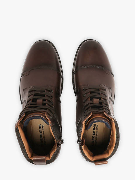 Boots In Leather Redskins Brown men SPICY2 other view 3