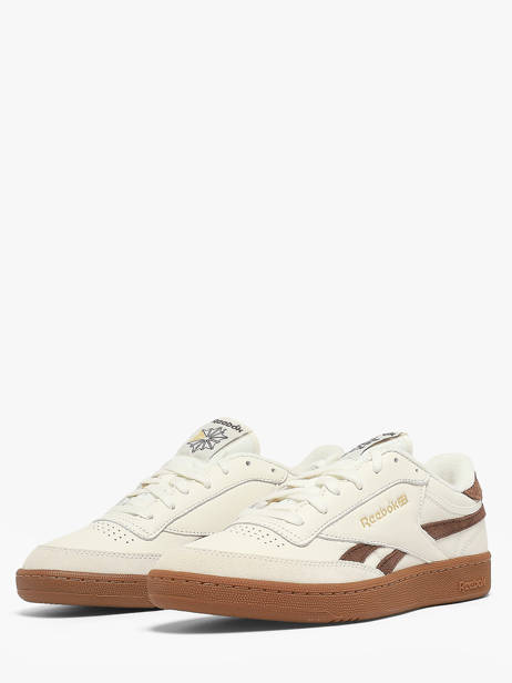 Sneakers In Leather Reebok White men 278993 other view 1