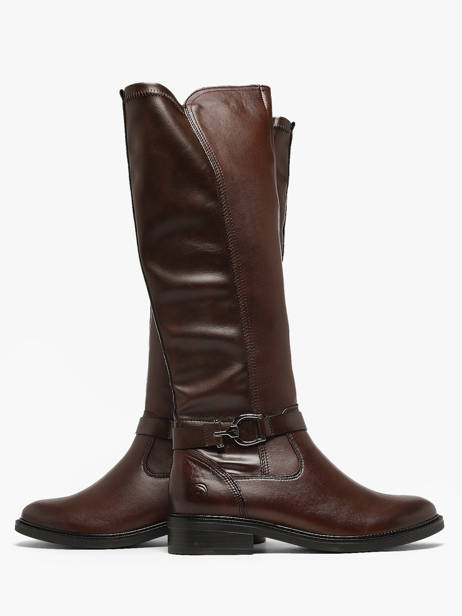 Bottes En Cuir Remonte Marron women 25 vue secondaire 3