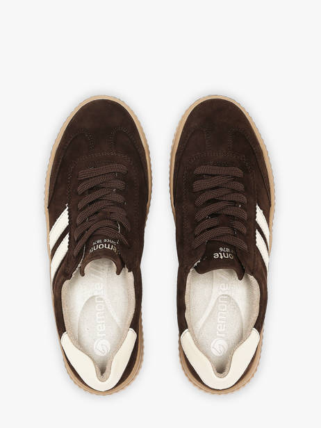 Sneakers In Leather Remonte Brown women 25 other view 3