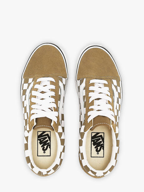 Sneakers In Leather Vans Green women D6WHK91 other view 3