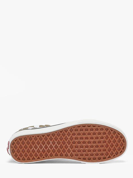 Sneakers In Leather Vans Green women D6WHK91 other view 4