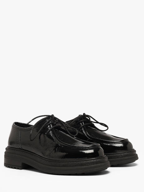 Derby Shoes In Leather We do Black women CO22346 other view 1