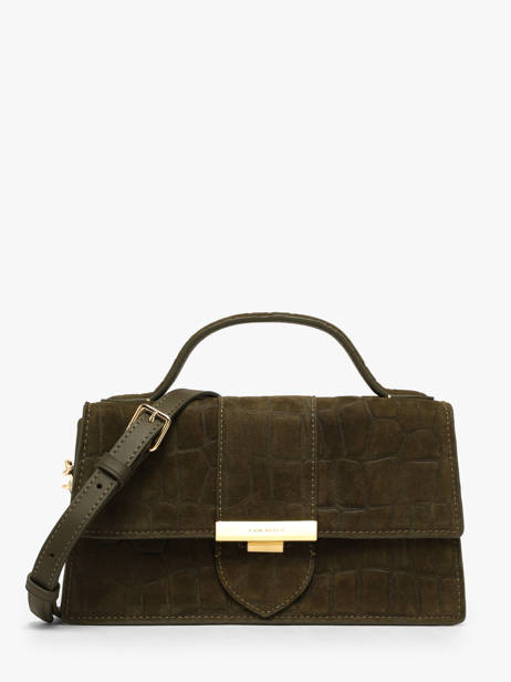 Crossbody Bag Suede Exo Lancaster Green suede exo 63