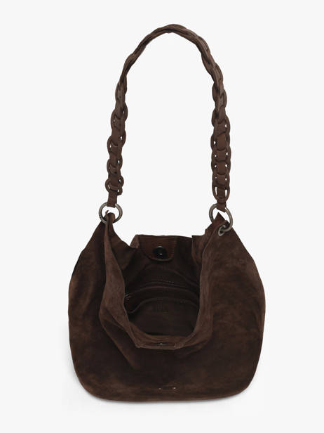 Shoulder Bag Leather Biba Brown leather ENO1L other view 2