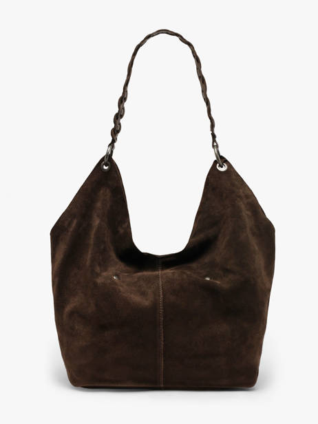 Shoulder Bag Leather Biba Brown leather ENO1L other view 3