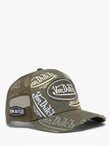 Cap Von dutch Green accessoires CAFE14 other view 1