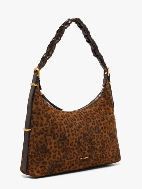 Sac Porté épaule Jess Vanessa bruno Marron jess 10V40916 vue secondaire 1
