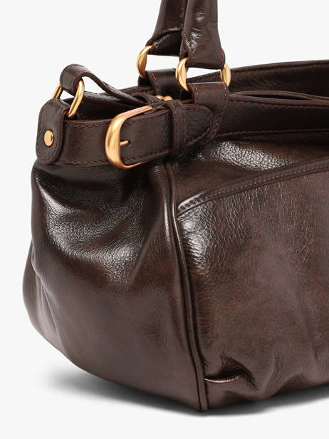 Sac à Main Lune Cuir Vanessa bruno Marron lune 7V40920 vue secondaire 2