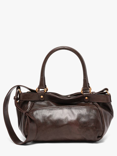Sac à Main Lune Cuir Vanessa bruno Marron lune 7V40920 vue secondaire 4