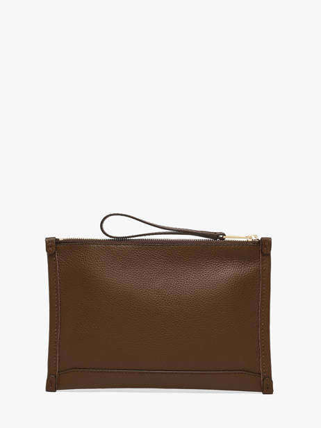 Leather Jour Pouch Lancel Brown jour A13174 other view 2