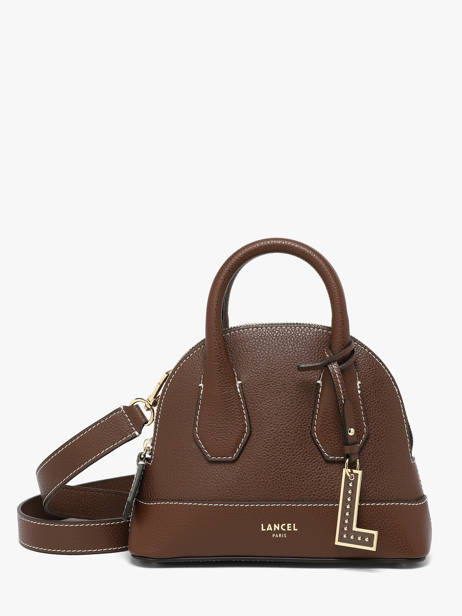 Shoulder Bag Belleville Leather Lancel Brown belleville A13735