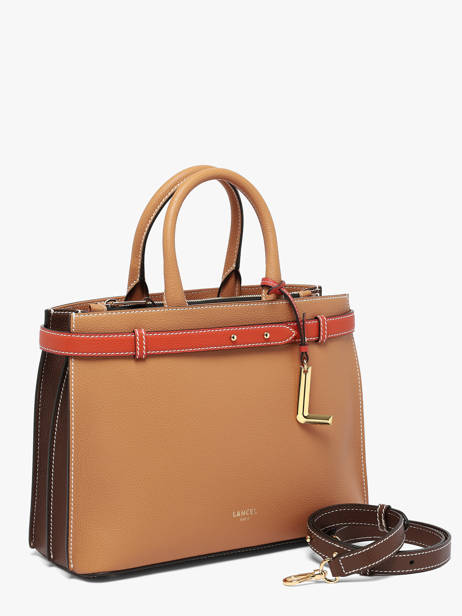 Satchel Faubourg Leather Lancel Brown faubourg A13548 other view 2