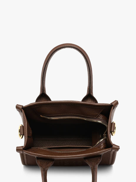 Sac Bandoulière Mini Jour Cuir Lancel Marron jour A14078 vue secondaire 4