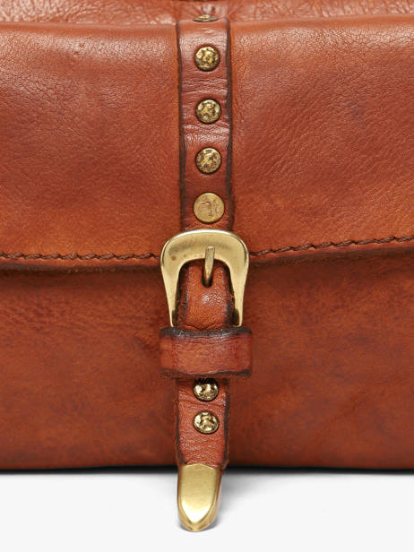 Sac Bandoulière Kura Cuir Campomaggi Marron kura 34070ND vue secondaire 2