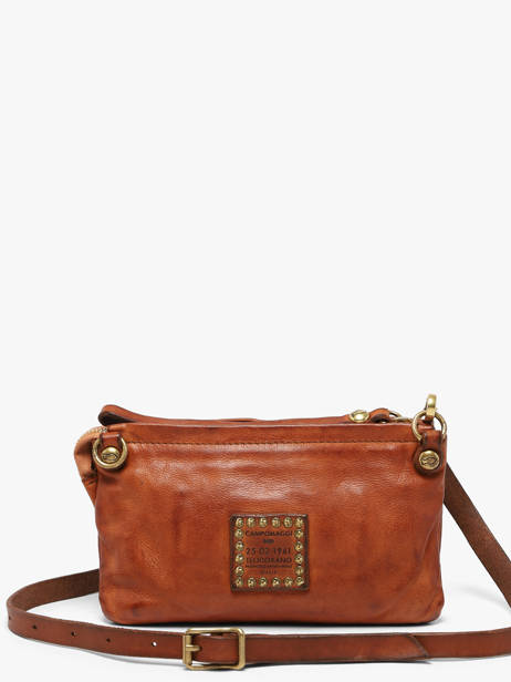Sac Bandoulière Kura Cuir Campomaggi Marron kura 34070ND vue secondaire 4