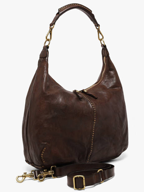 Besace Kura Cuir Campomaggi Marron kura 45720ND vue secondaire 1