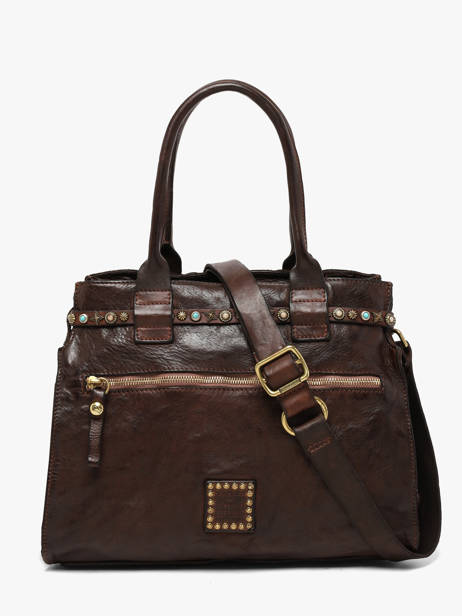 Sac à Main Poppi Cuir Campomaggi Marron poppi 41020ND vue secondaire 4