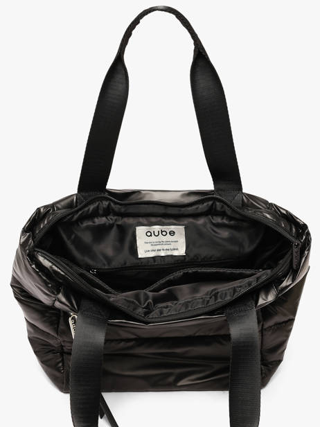 Shoulder Bag Cumulus Recycled Nylon Aube Black cumulus 101CS03 other view 2