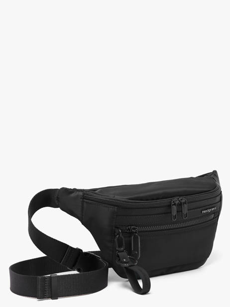 Belt Bag Ziva In Recycled Polyester Hedgren Black inner city upgrade HIC435 other view 2