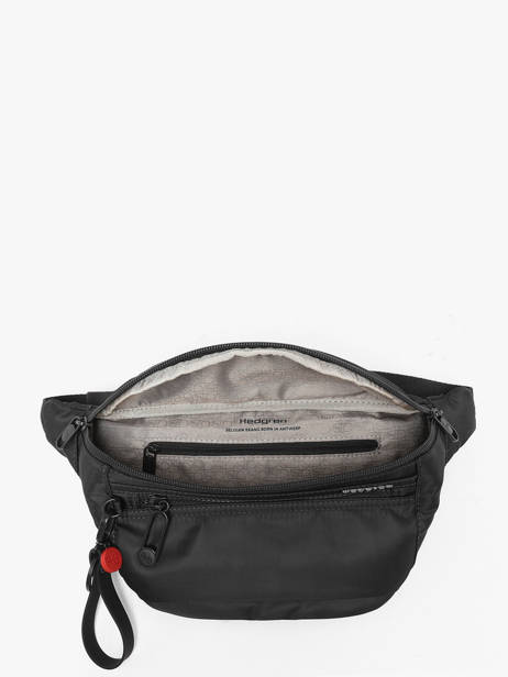 Belt Bag Ziva In Recycled Polyester Hedgren Black inner city upgrade HIC435 other view 3