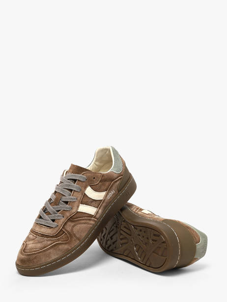 Sneakers In Leather Coolway Brown men 8633811 other view 2