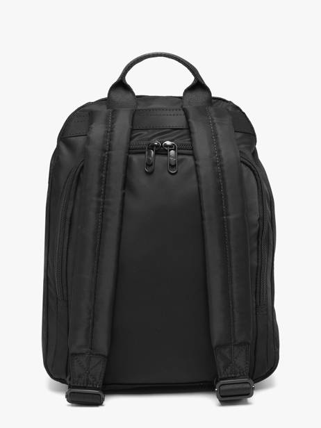 Large Vogue Backpack In Recycled Polyester Hedgren Black inner city upgrade HIC11L other view 4